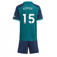 Arsenal Jakub Kiwior #15 Replica Third Minikit 2023-24 Short Sleeve (+ pants)